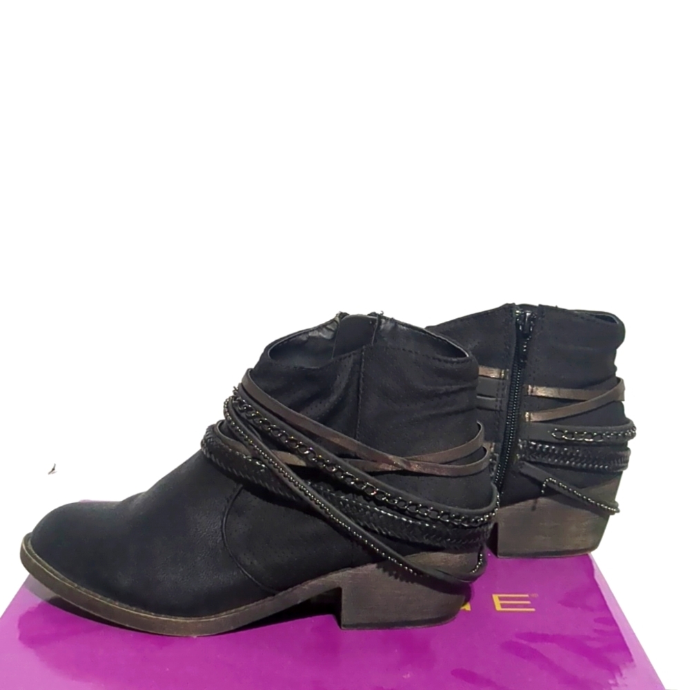 Black booties